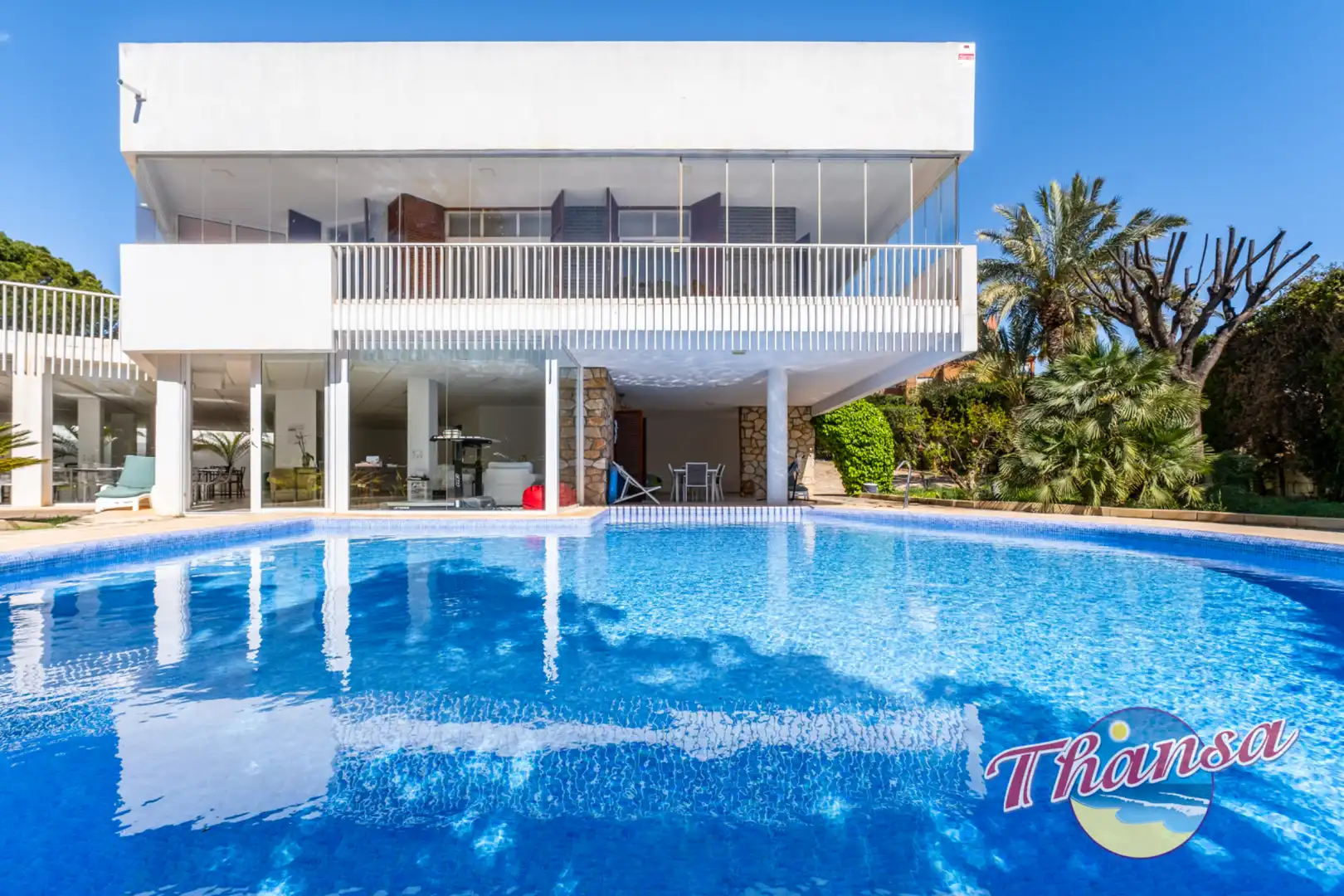 Piscina de Casa o chalet en venta en Alicante / Alacant con Aire acondicionado, Calefacción y Jardín privado