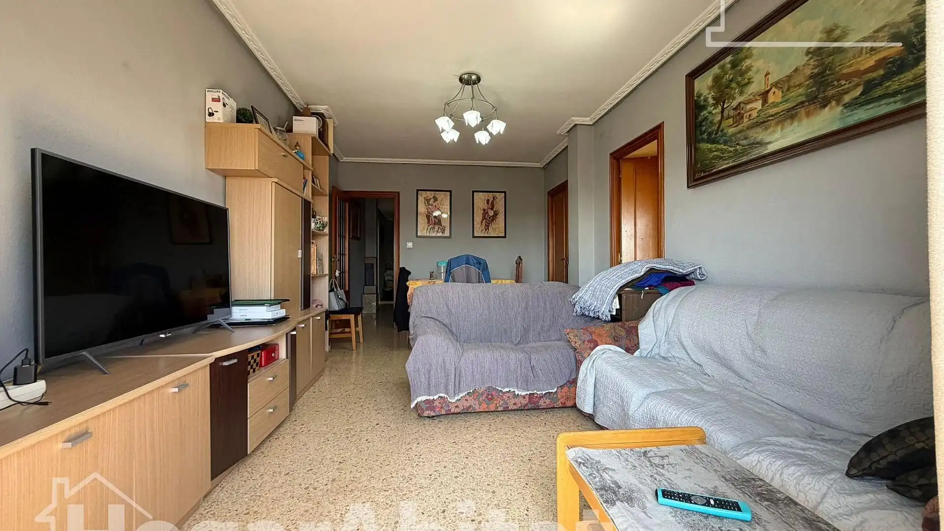 Sala d'estar de Pis en venda en Paterna amb Balcó