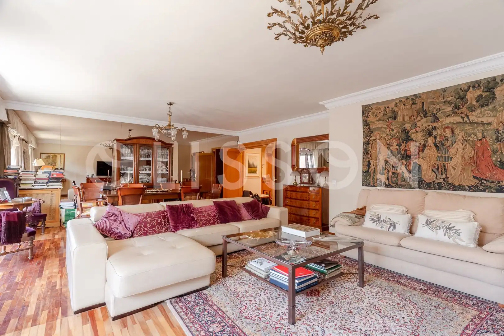 Sala de estar de Piso en venta en Madrid con Calefacción, Terraza y Trastero