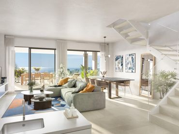 Penthouse with pool for sale in Torremuelle
