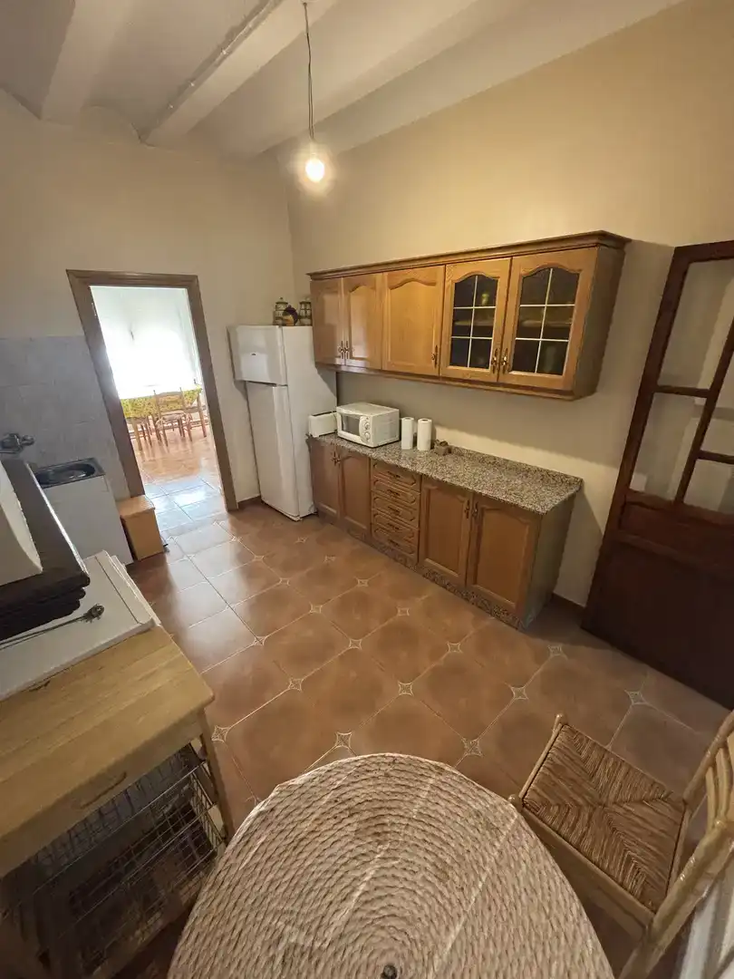 Küche von Country house zur Miete in Requena mit Balkon