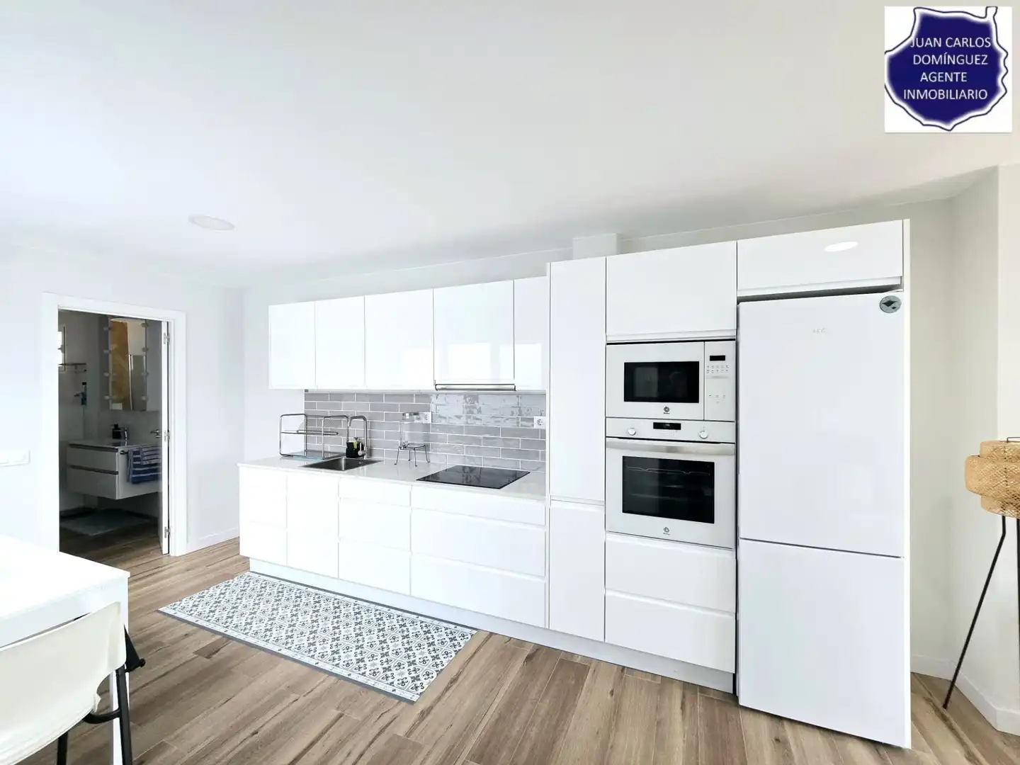 Cocina de Apartamento de alquiler en Las Palmas de Gran Canaria con Terraza y Amueblado