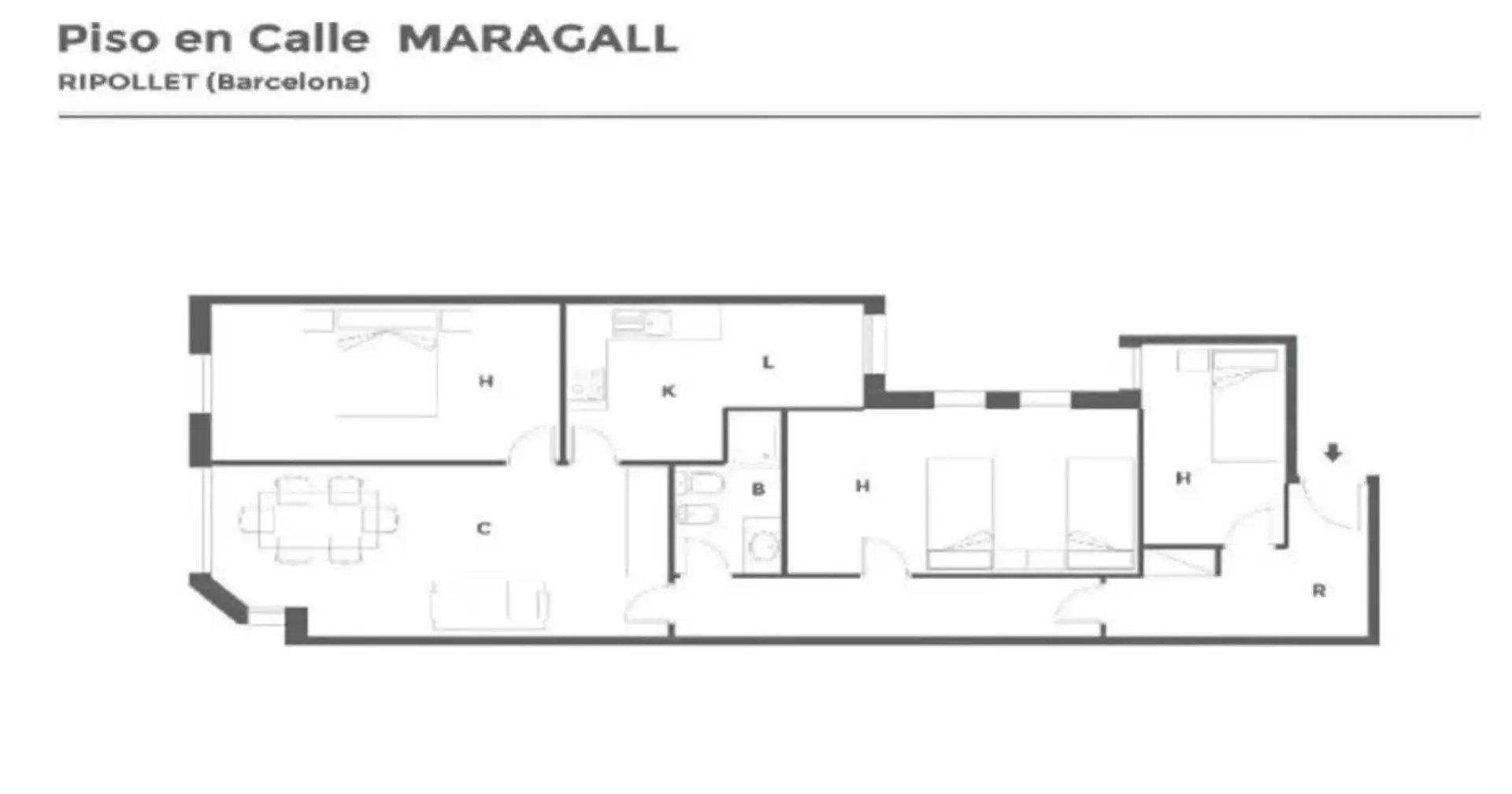Piso en venta en Ripollet