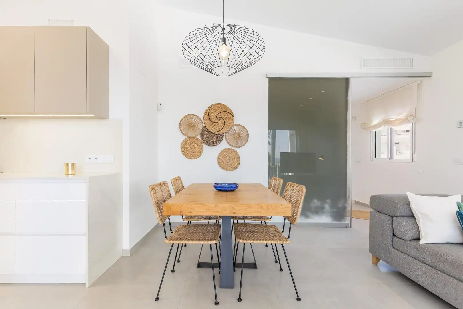 Esszimmer von Haus oder Chalet zum Verkauf in Dénia mit Klimaanlage, Heizung und Privatgarten