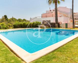 Swimming pool of Attic to rent in Bétera  with Air Conditioner, Heating and Private garden