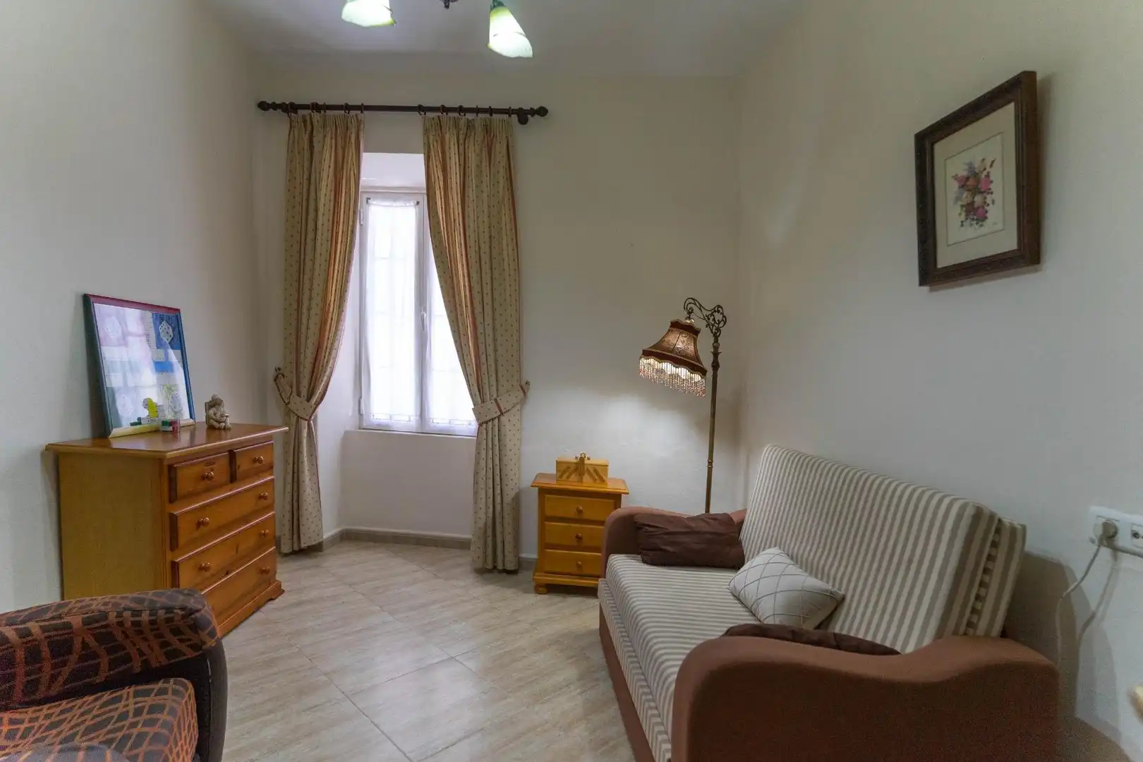 Wohnzimmer von Erdgeschoss zur Miete in Alhaurín El Grande mit Terrasse, Abstellraum und Möbliert