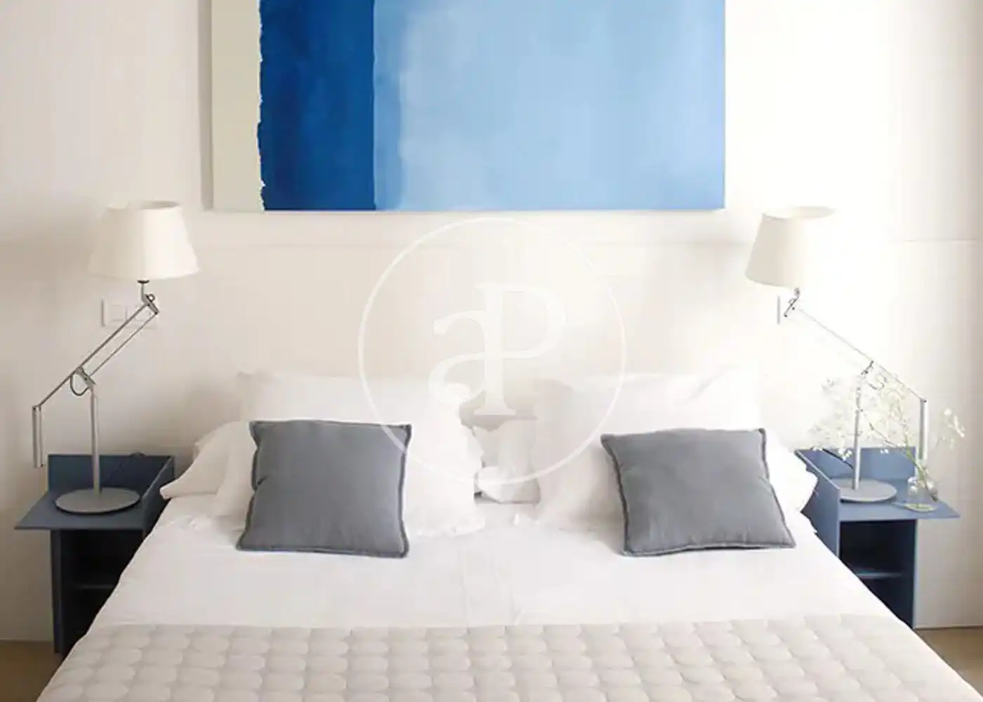 Bedroom of Flat for rent in Madrid  with Air Conditioner, Heating and Terrace