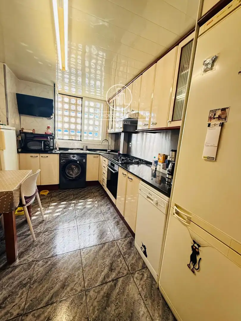 Küche von Wohnung zum Verkauf in Sant Andreu de Llavaneres mit Heizung, Terrasse und Schwimmbad