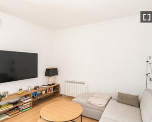 Living room of Flat to rent in  Barcelona Capital  with Air Conditioner, Heating and Furnished