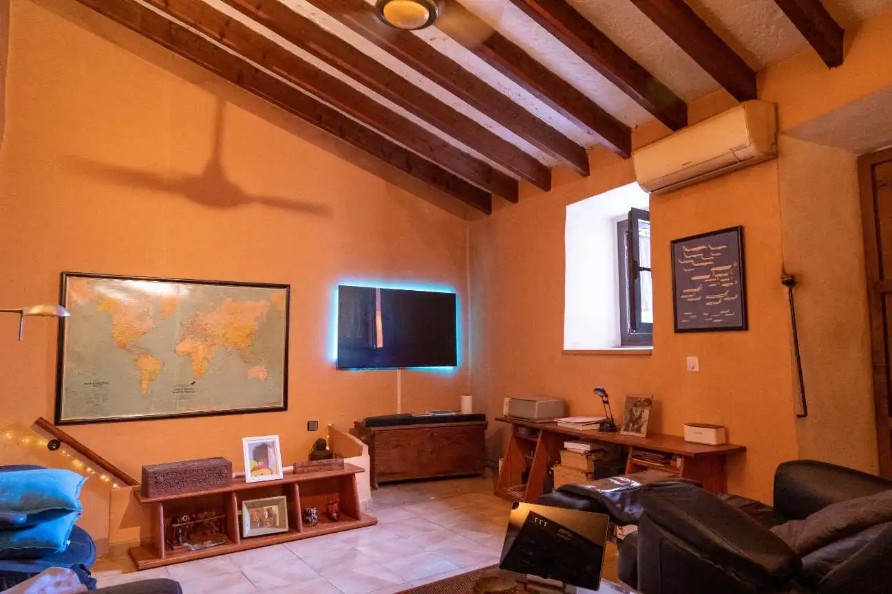 Living room of Detached homes for sale in Santanyí  with Air Conditioner, Private garden and Terrace