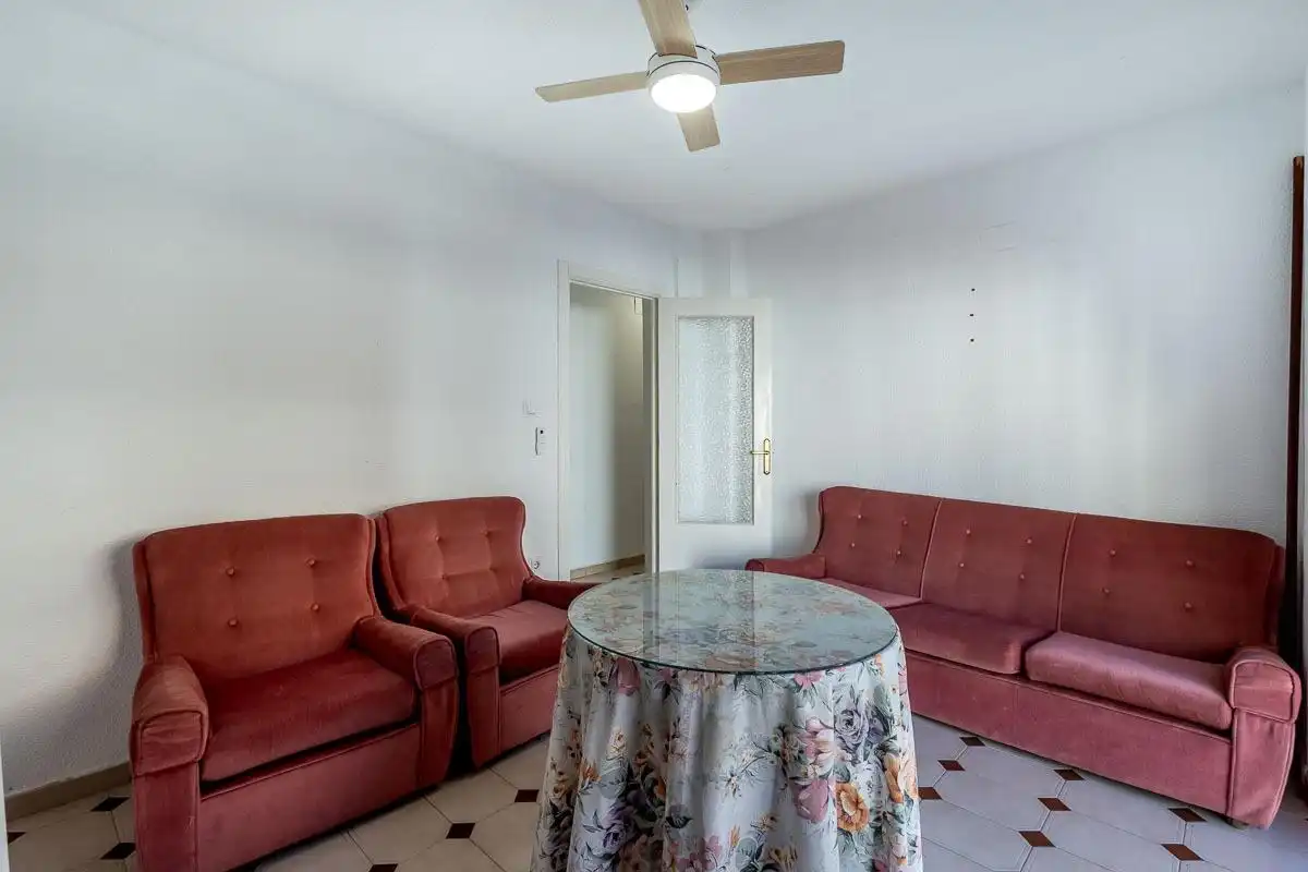 Sala de estar de Piso en venta en Granada con Terraza