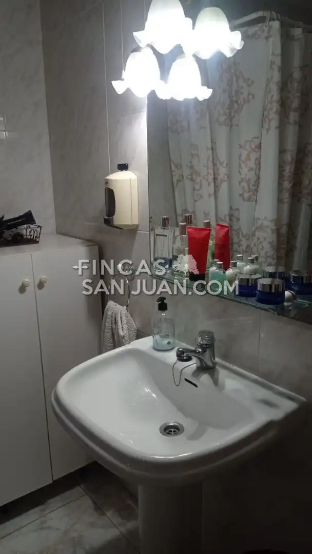 Bany de Casa o xalet en venda en Alicante / Alacant amb Terrassa i Piscina