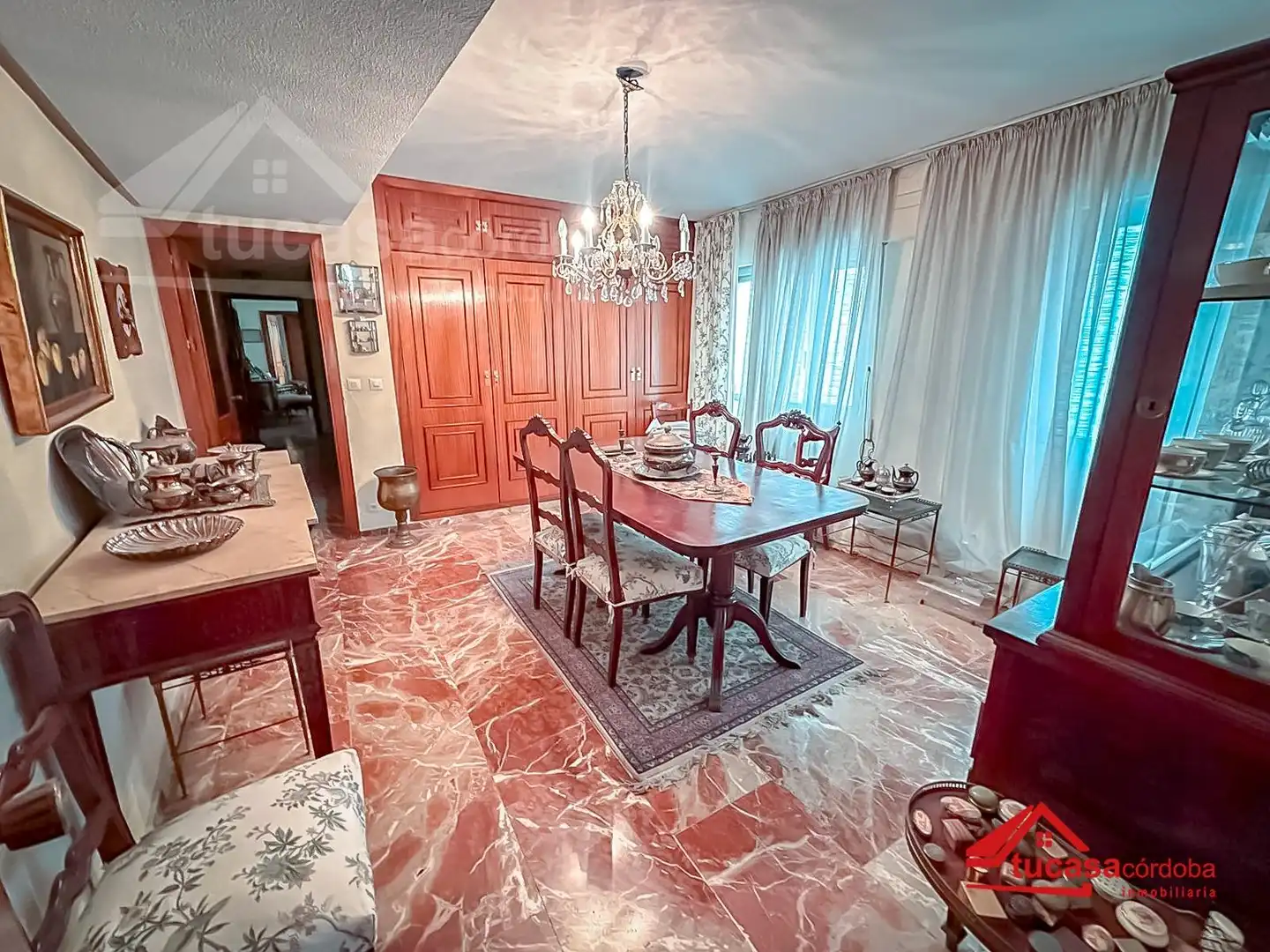Dining room of Flat for sale in Córdoba  with Air Conditioner, Terrace and Storage room