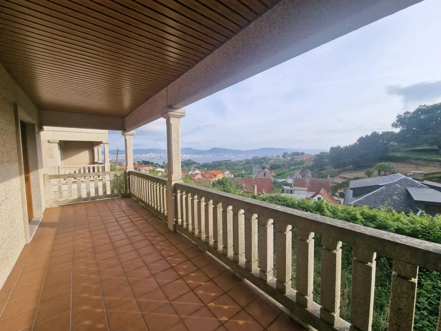 Terraza de Casa o chalet en venta en Moaña