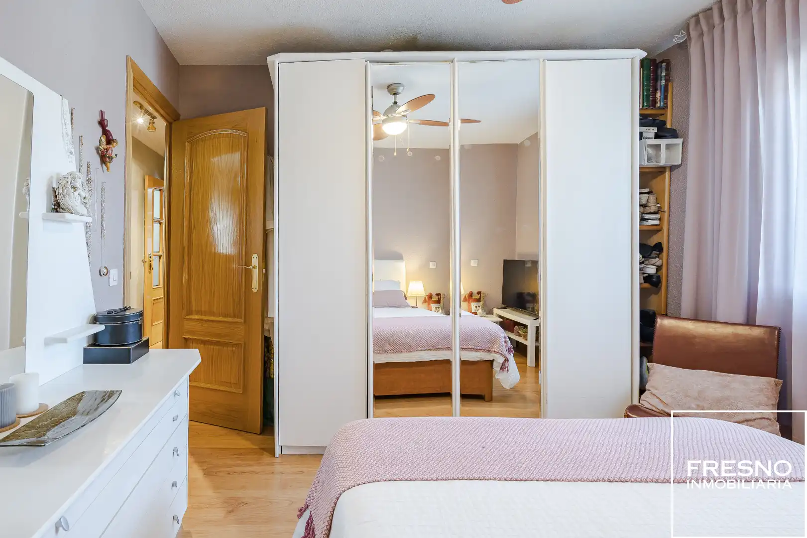 Schlafzimmer von Wohnung zum Verkauf in Algete mit Heizung, Parkett und Terrasse