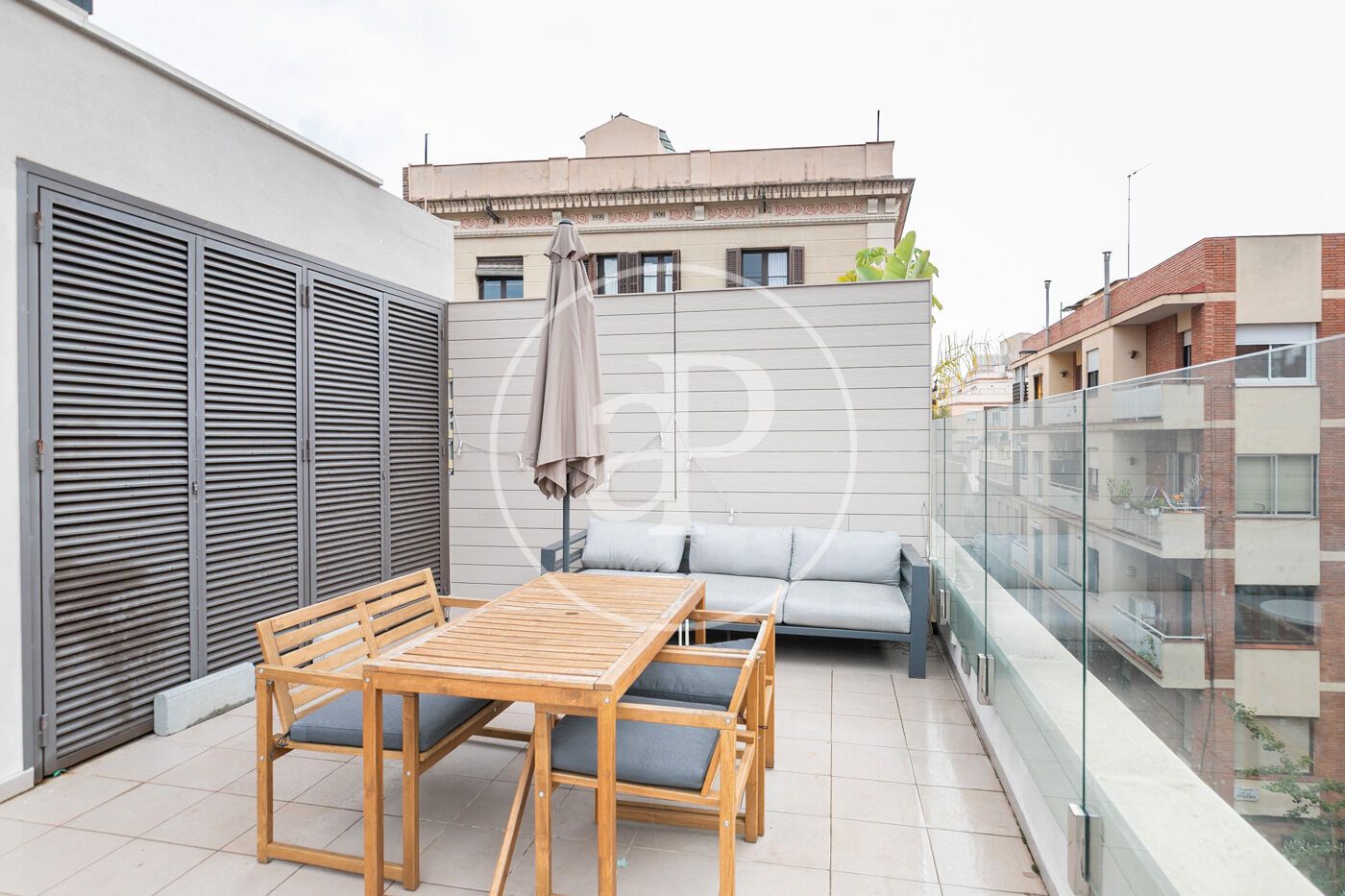 Terrace of Flat for sale in  Barcelona Capital  with Air Conditioner, Heating and Terrace
