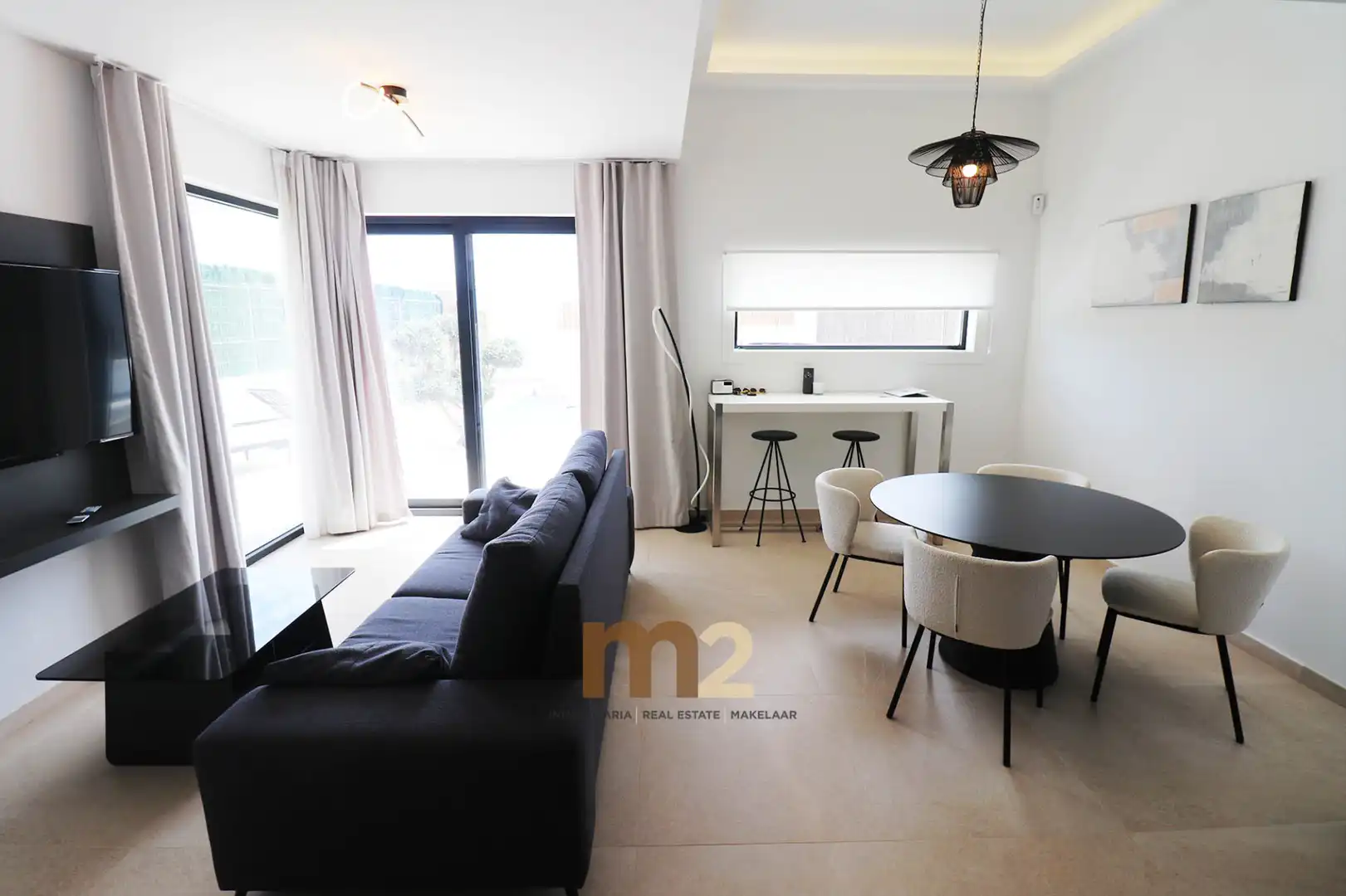 Sala de estar de Casa o chalet en venta en Guardamar del Segura con Aire acondicionado, Calefacción y Jardín privado