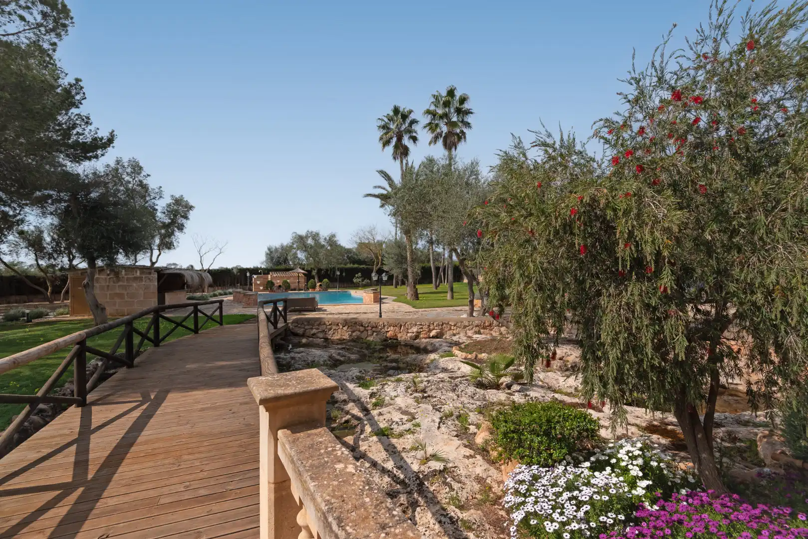 Jardí de Finca rústica en venda en Llucmajor amb Aire condicionat, Calefacció i Jardí privat