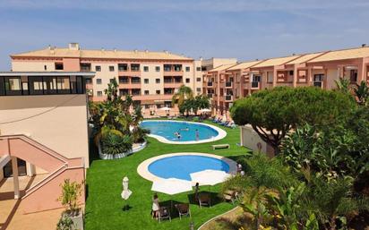 Exterior view of Apartment to rent in Punta Umbría  with Air Conditioner, Heating and Private garden