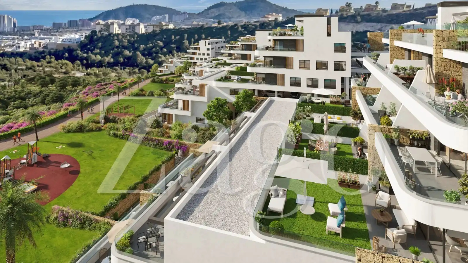 Apartment mit Pool zum Verkauf in Balcón de Finestrat - Terra Marina, imagen 2