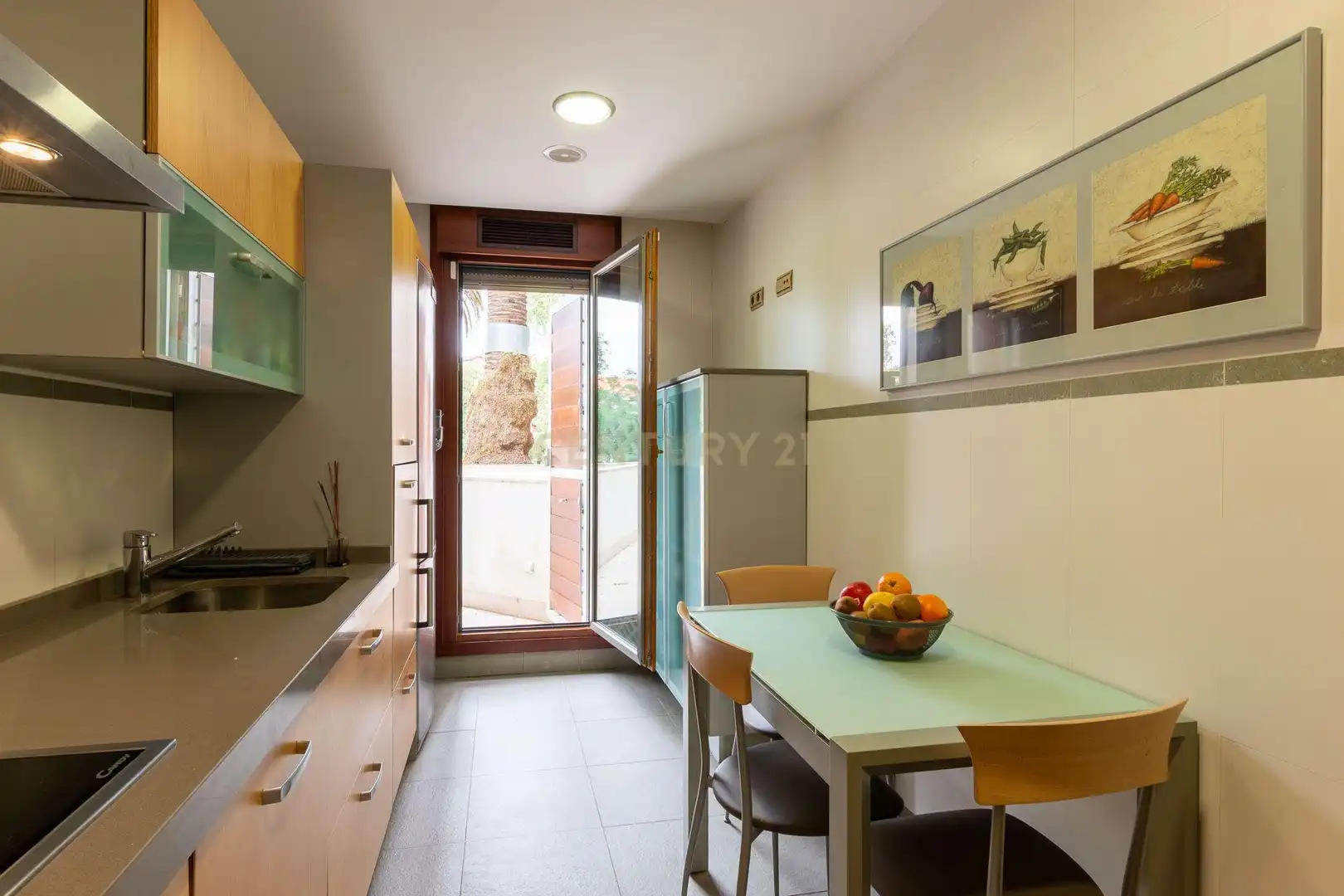 Kitchen of Apartments for sale in Santander  with Private garden, Storage room and Oven