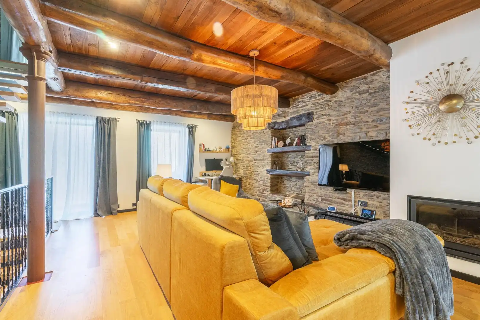 Sala de estar de Casa o chalet en venta en Lugo con Calefacción, Jardín privado y Jacuzzi