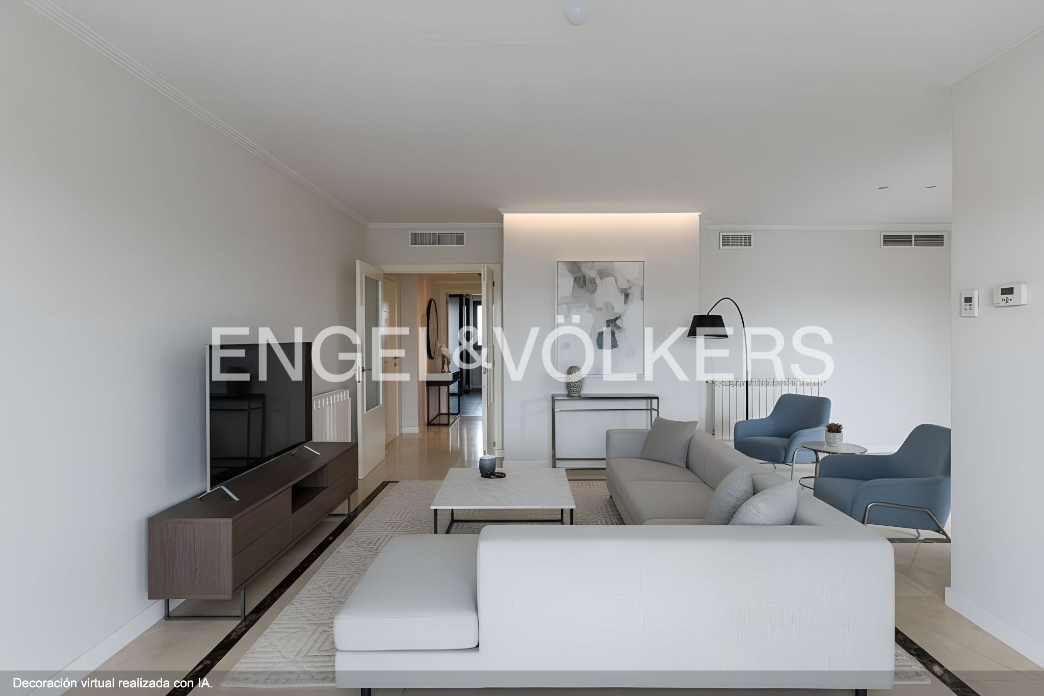 Sala d'estar de Dúplex en venda en Boadilla del Monte amb Aire condicionat, Calefacció i Terrassa