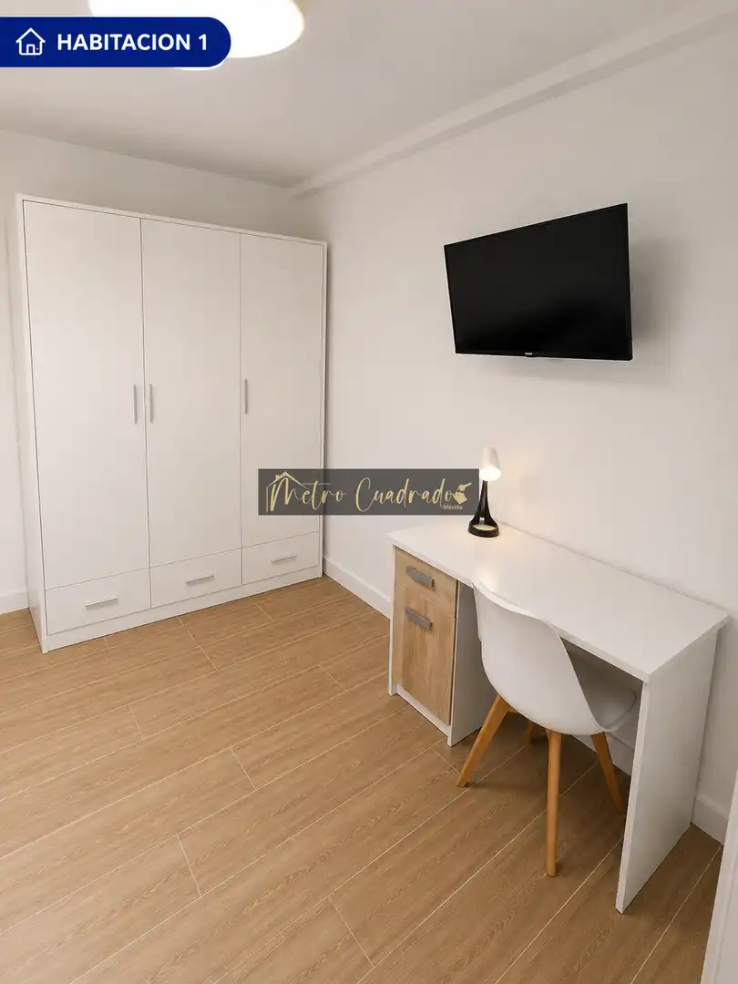 Habitación de Piso para compartir en Mérida con Amueblado