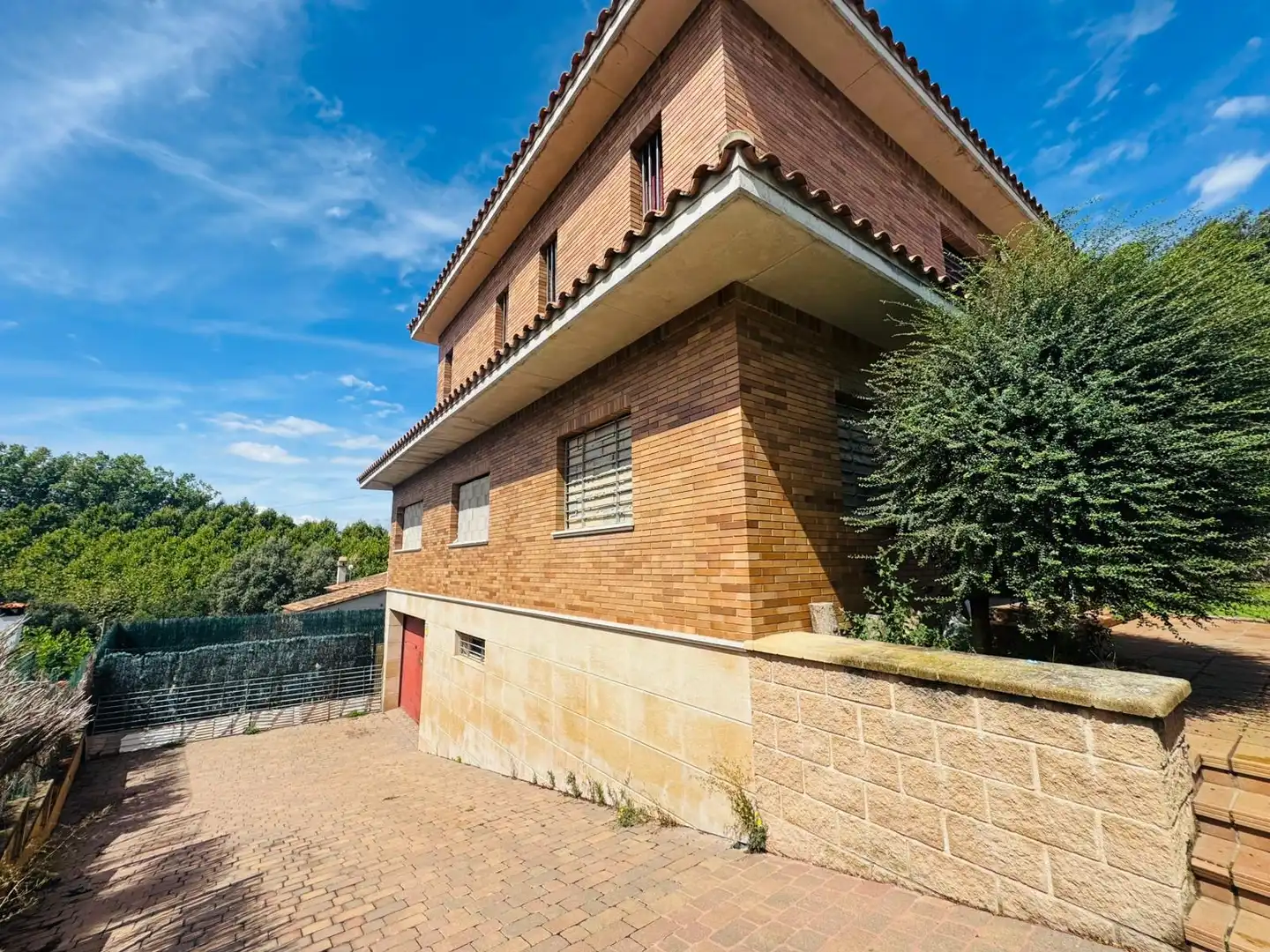 Vista exterior de Casa o xalet en venda en Maçanet de la Selva amb Jardí privat, Terrassa i Piscina