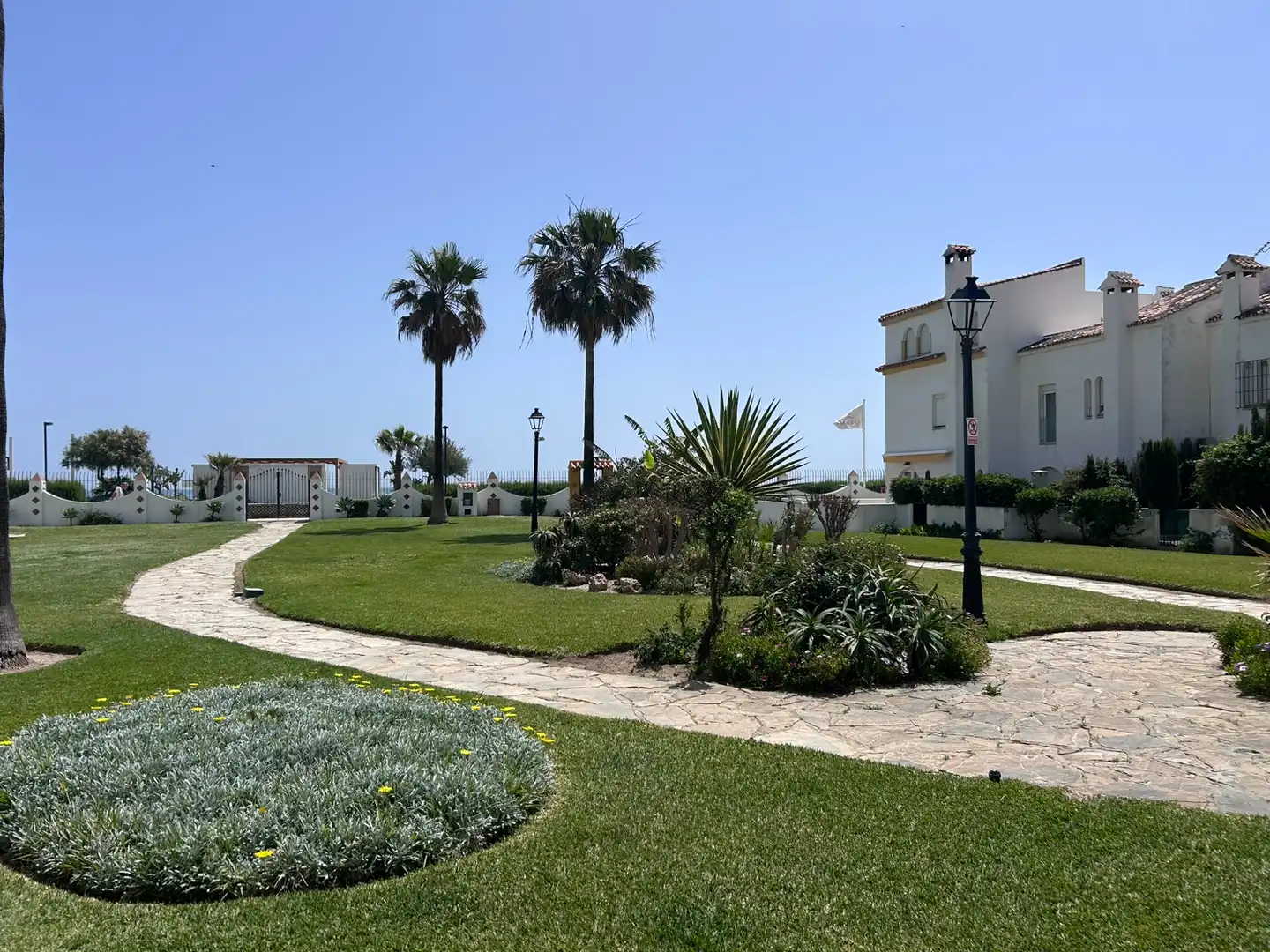 Jardín de Casa adosada en venta en Casares con Terraza, Amueblado y Alarma