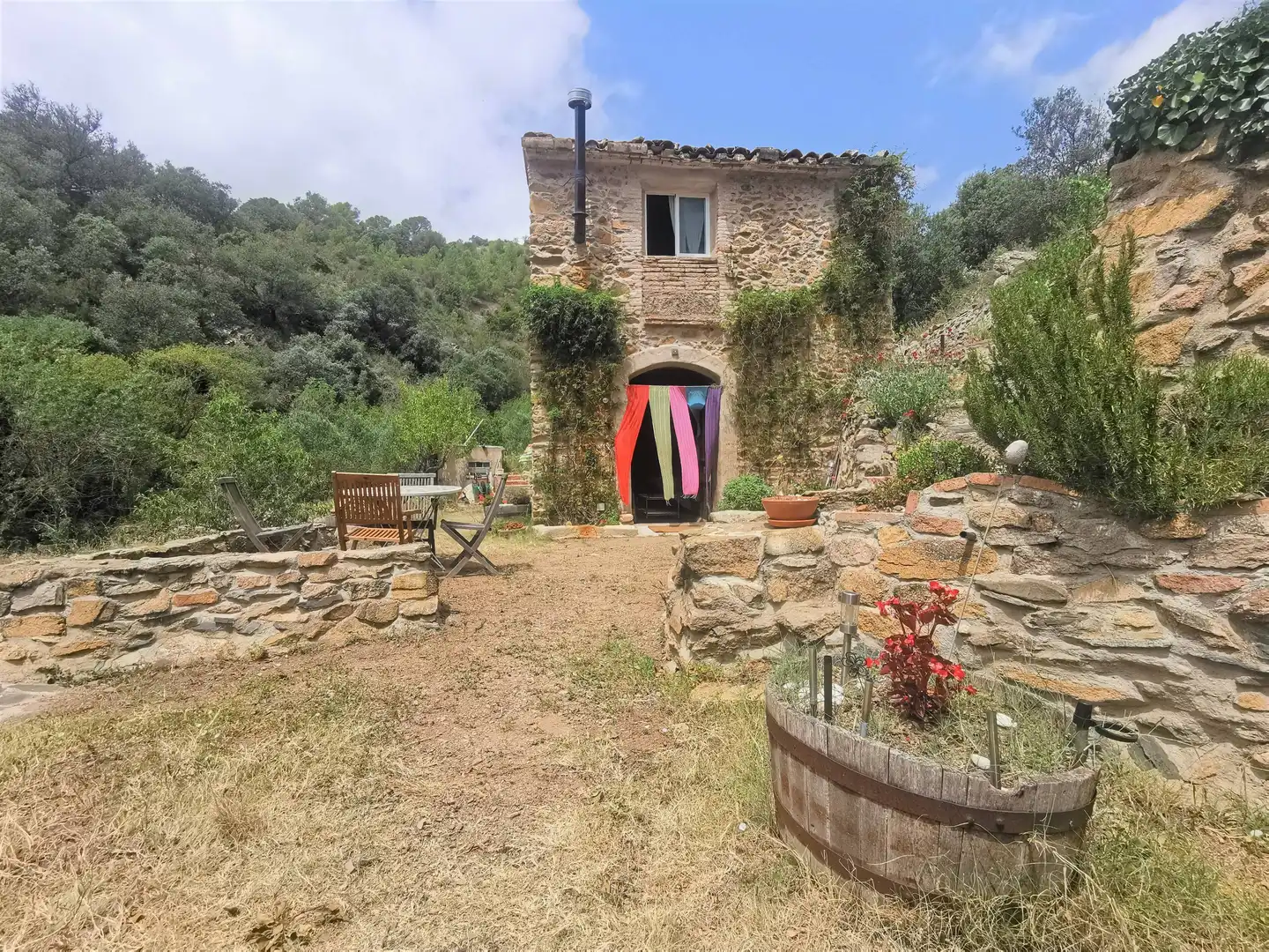 Vista exterior de Casa o chalet en venta en Porrera con Calefacción, Jardín privado y Terraza