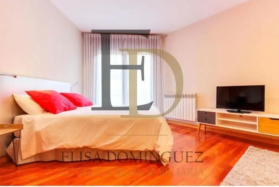 Schlafzimmer von Wohnung zur Miete in Salamanca mit Klimaanlage, Heizung und Möbliert