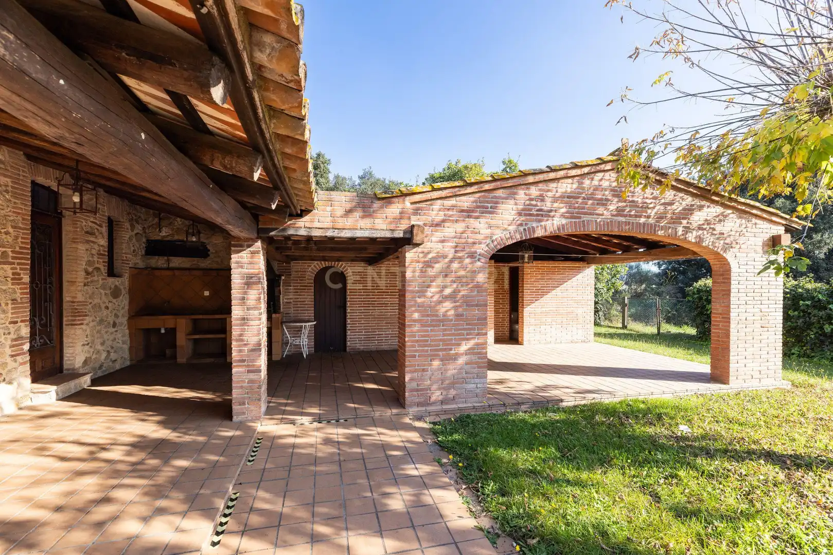 Terrace of Country homes for sale in Llagostera, Girona