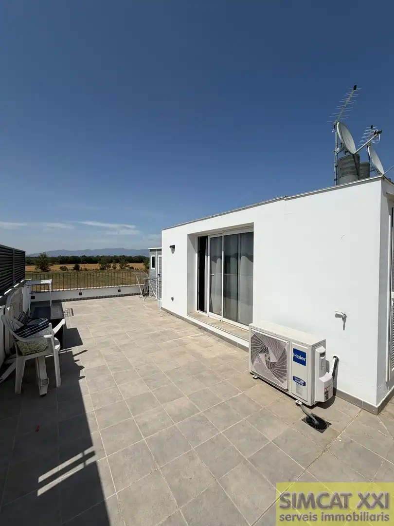 Terraza de Casa o chalet en venta en Figueres