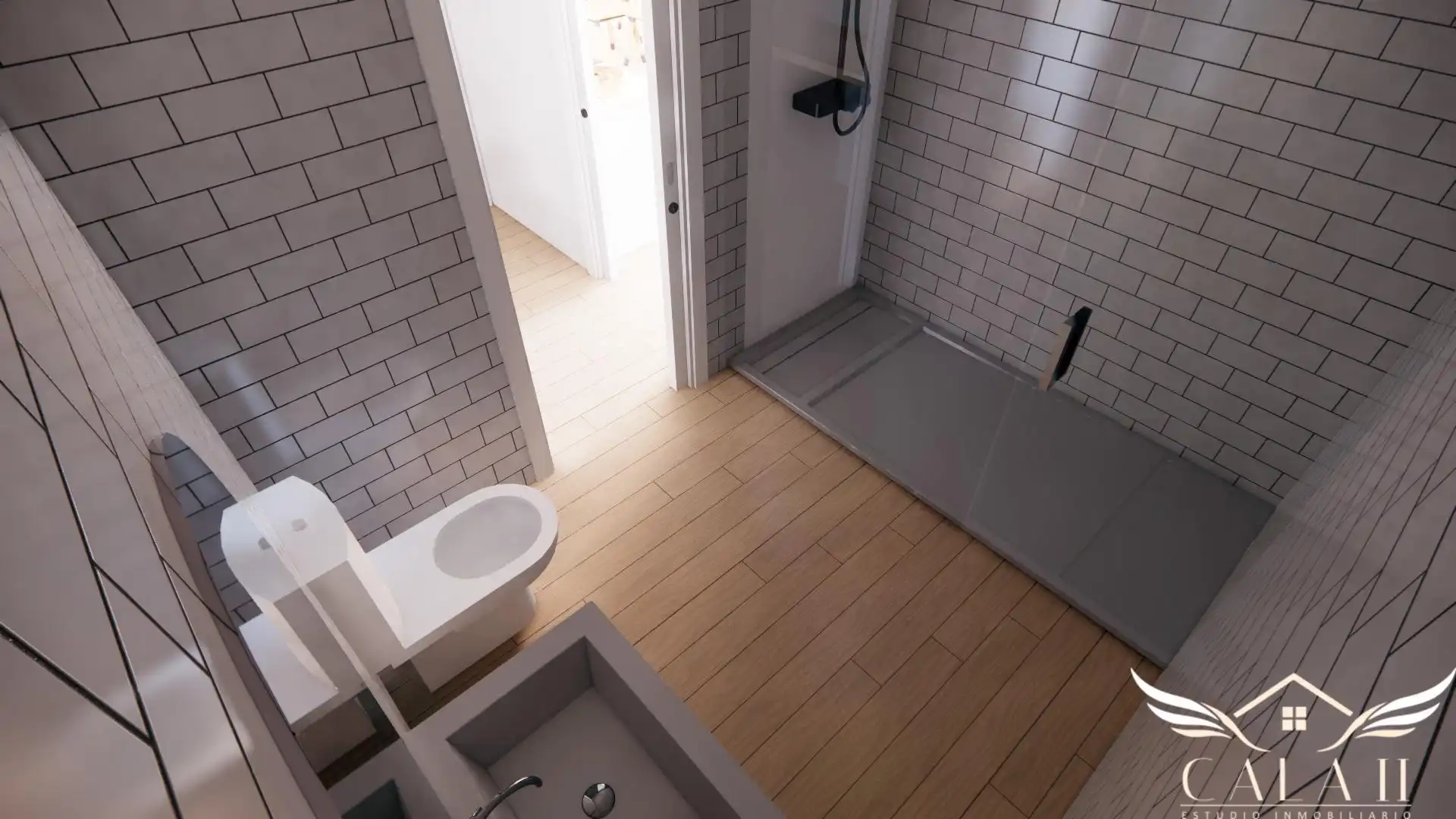 Badezimmer von Wohnungen zum Verkauf in Huelva