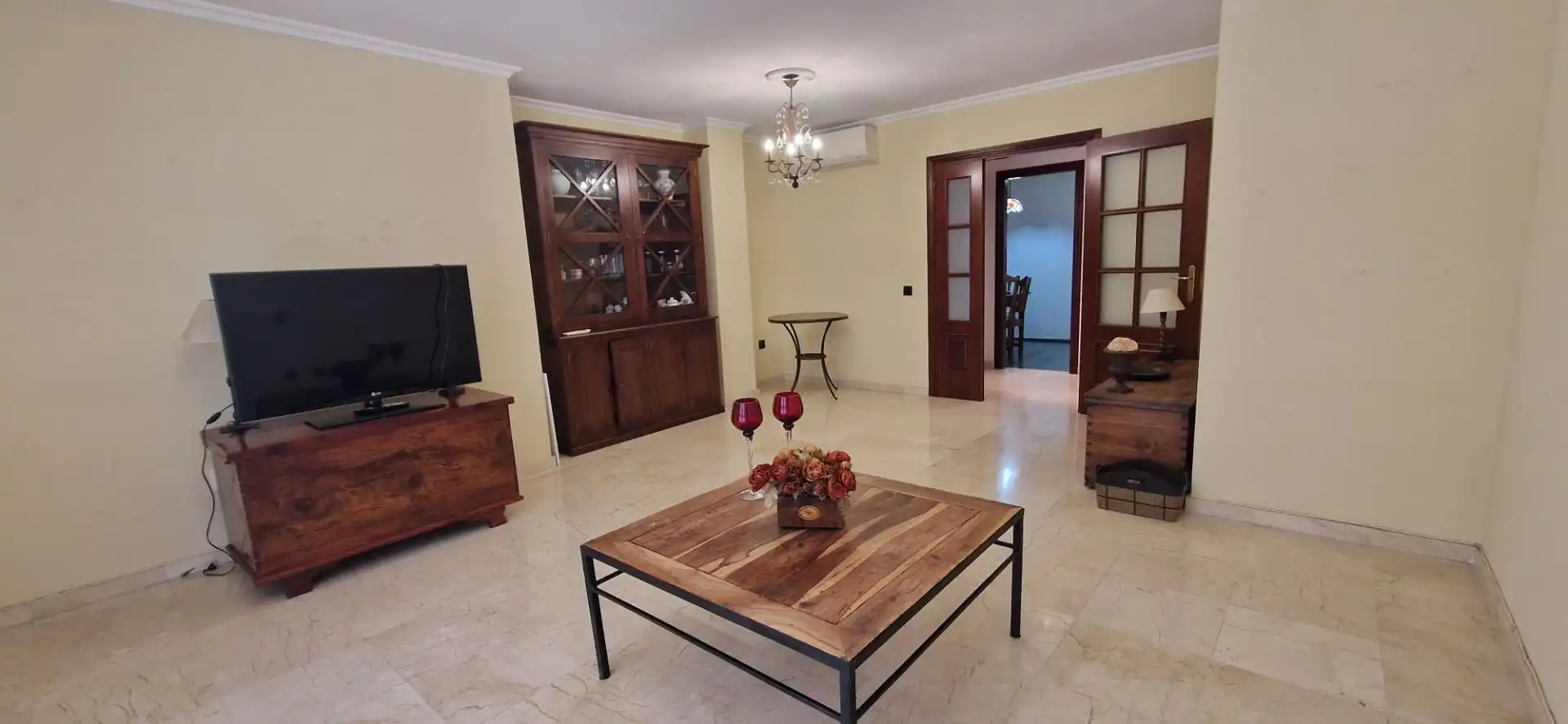 Living room of Flat for rent in  Santa Cruz de Tenerife Capital  with Air Conditioner