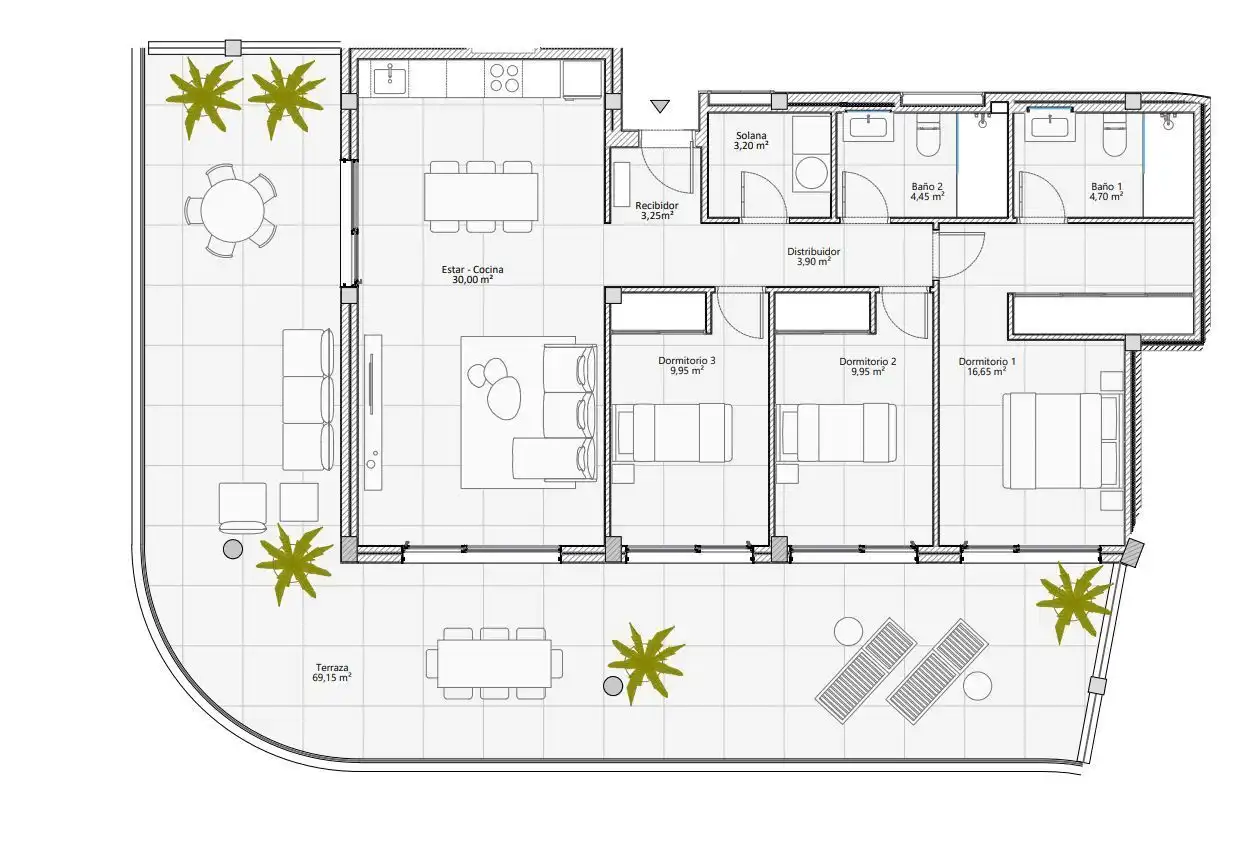 Penthouse with pool for sale in Costa Adeje, imagen 29