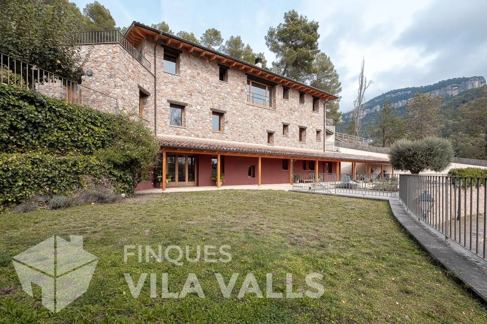 Vista exterior de Casa o chalet en venta en Gallifa con Aire acondicionado, Calefacción y Jardín privado