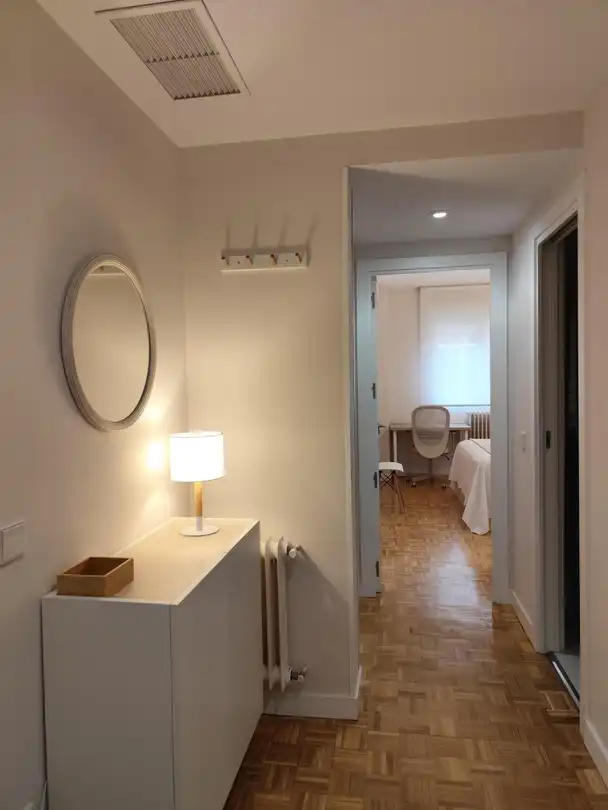 Bedroom of Flat for rent in Madrid  with Air Conditioner and Terrace