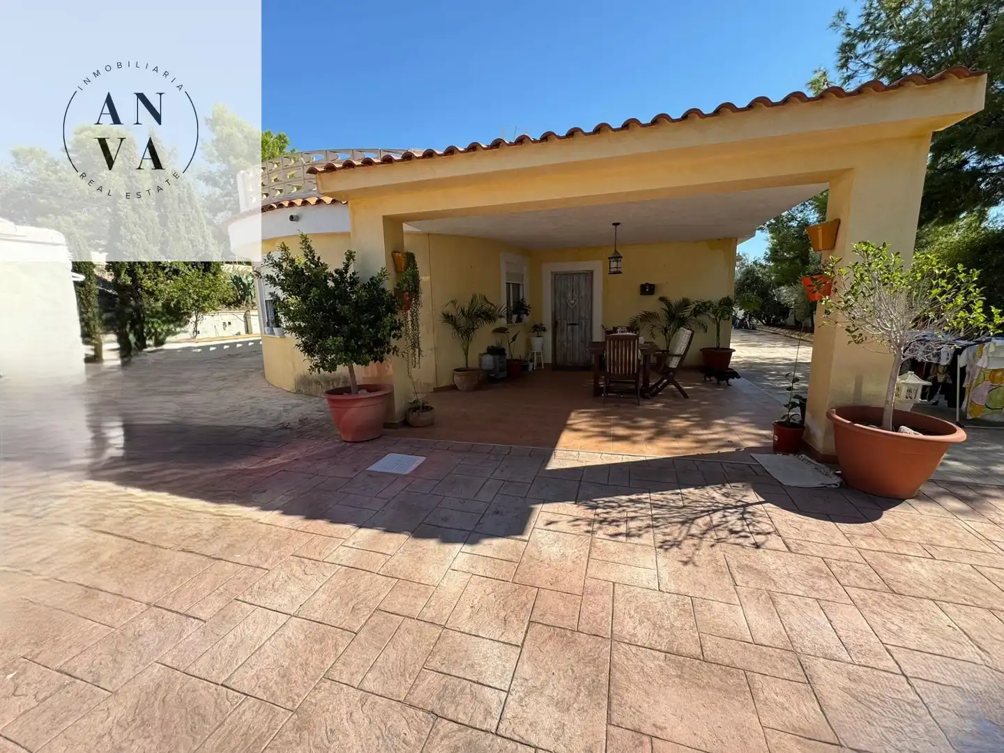 Vista exterior de Casa o chalet en venta en Busot con Aire acondicionado, Jardín privado y Terraza