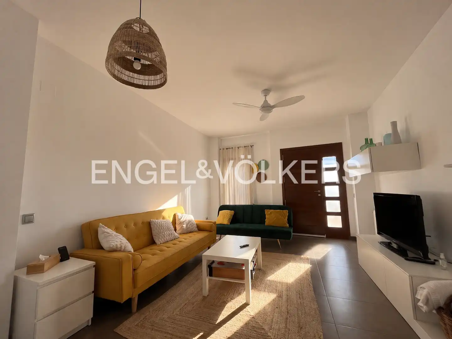 Living room of Houses for rent in  Valencia Capital  with Air Conditioner, Heating and Terrace