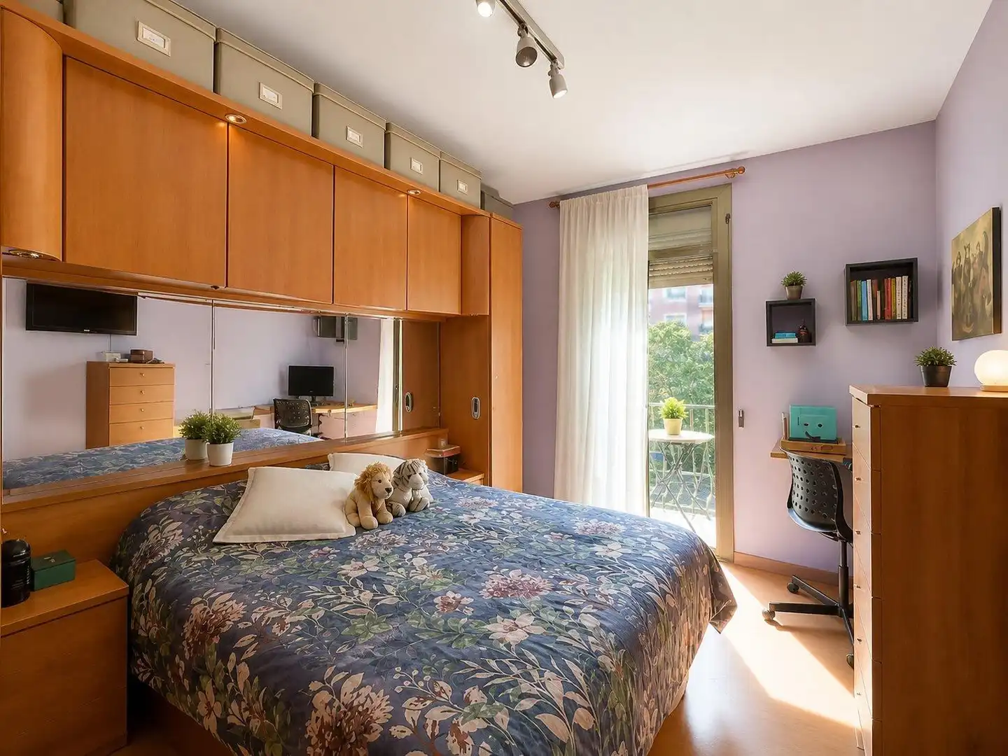Dormitori de Apartament en venda en Barcelona amb Aire condicionat, Calefacció i Parquet