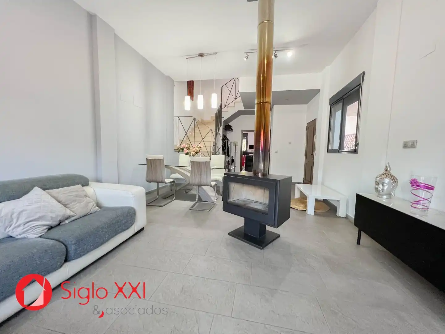 Living room of Houses for sale in Les Alqueries / Alquerías del Niño Perdido  with Private garden, Terrace and Balcony