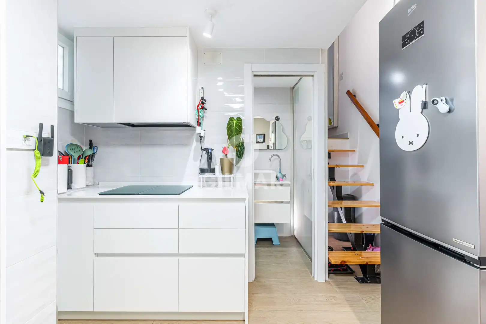 Kitchen of Flat for sale in Madrid  with Heating