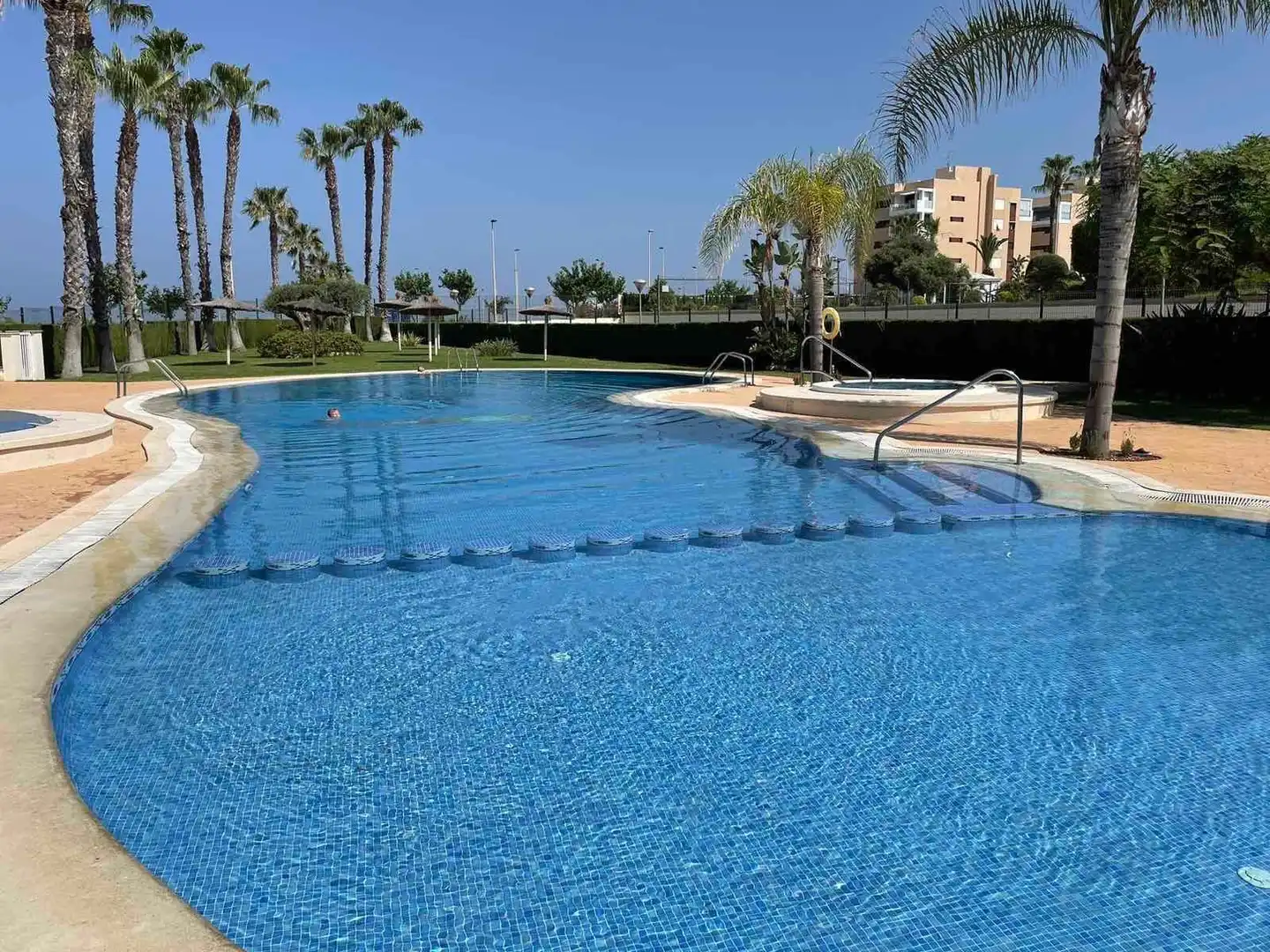 Piscina de Àtic de lloguer en Pilar de la Horadada amb Aire condicionat, Calefacció i Piscina