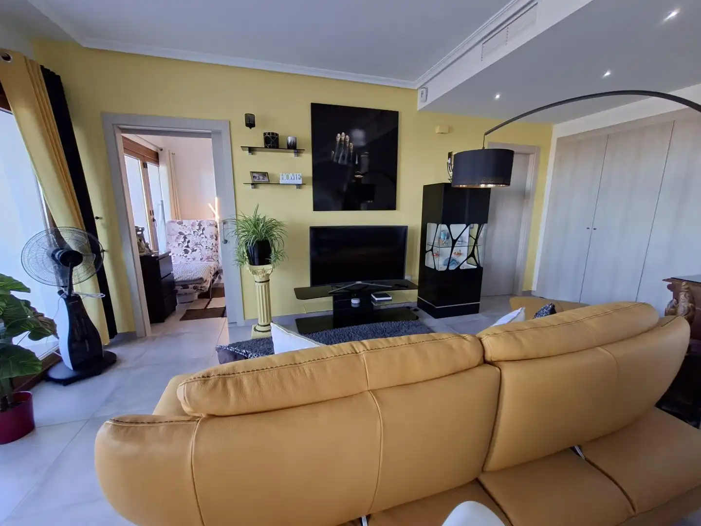 Living room of Flat for sale in Xeresa  with Air Conditioner, Heating and Private garden