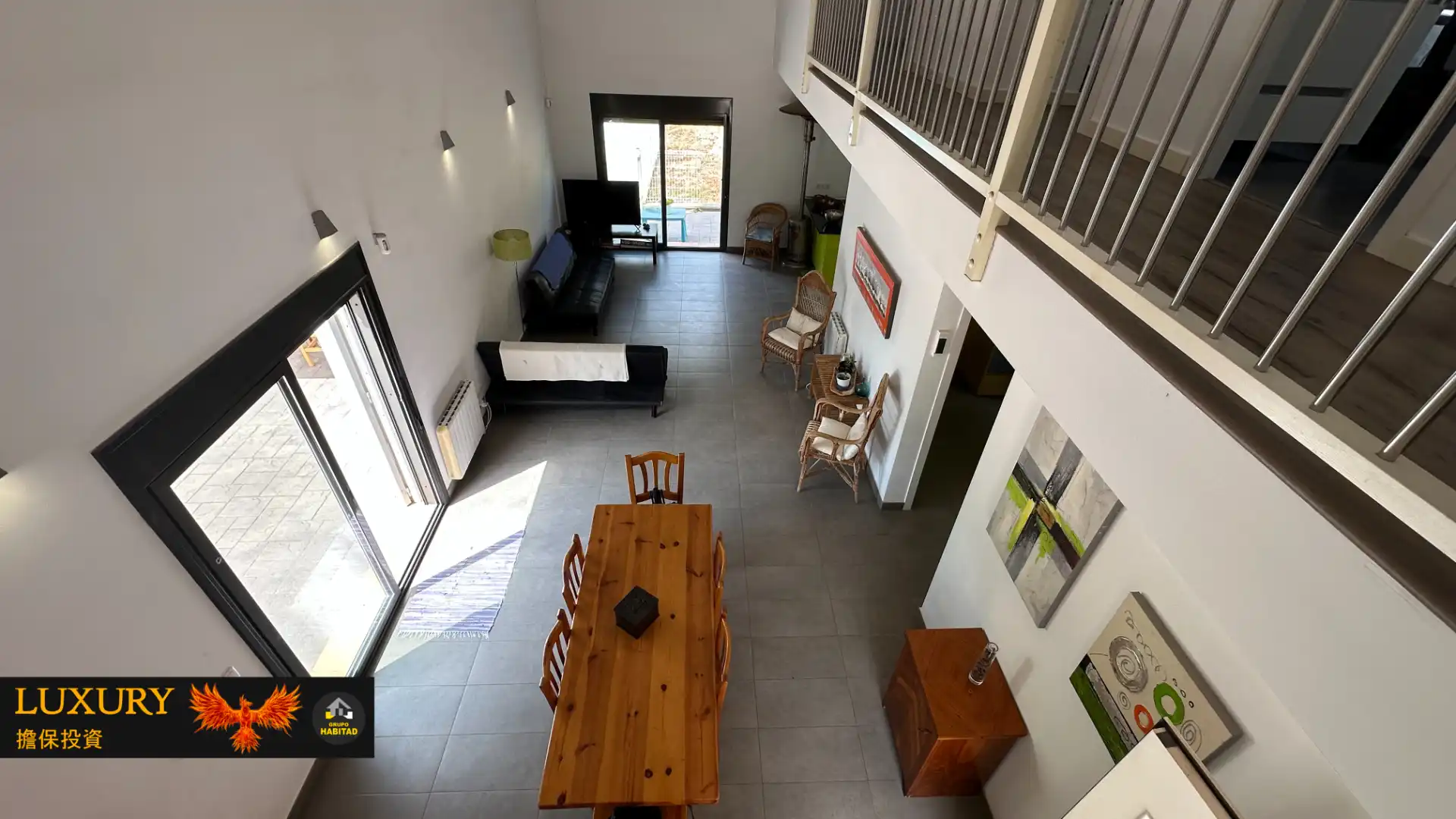 Wohnzimmer von Haus oder Chalet zum Verkauf in Cunit mit Heizung, Privatgarten und Schwimmbad