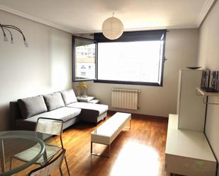 Sala d'estar de Apartament de lloguer en Oviedo  amb Calefacció i Moblat