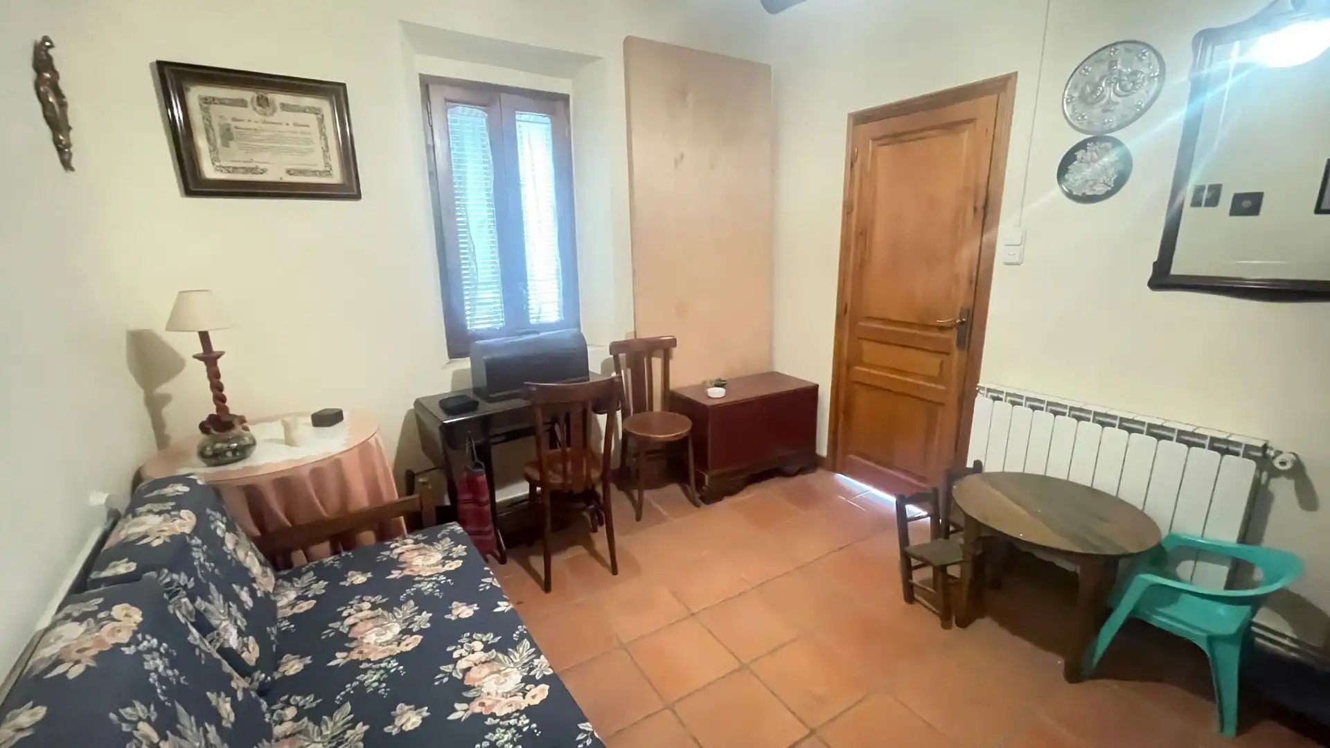 Sala de estar de Finca rústica en venta en Vallbona de Les Monges con Calefacción, Jardín privado y Trastero