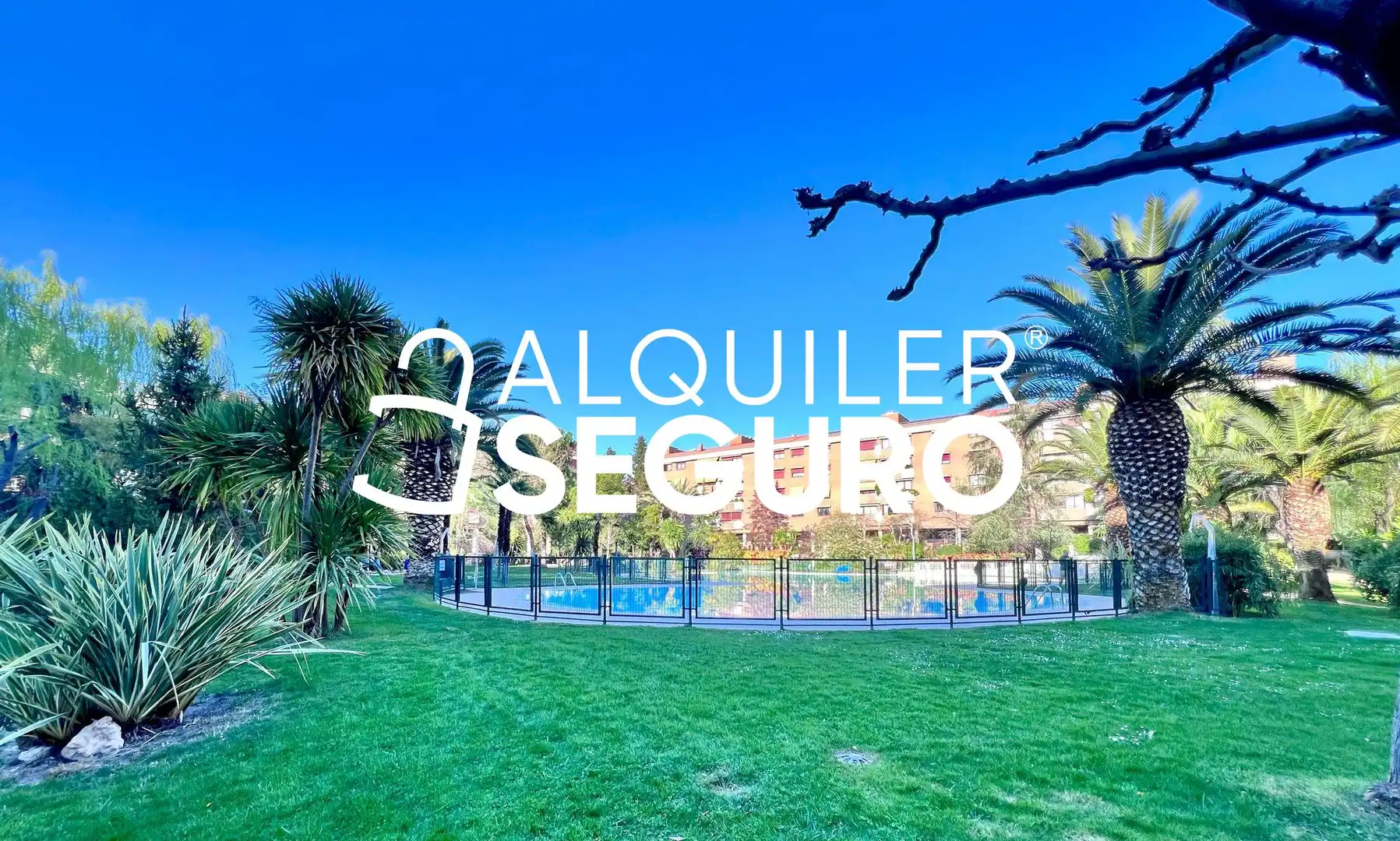 Vista exterior de Piso de alquiler en Madrid con Aire acondicionado, Calefacción y Terraza